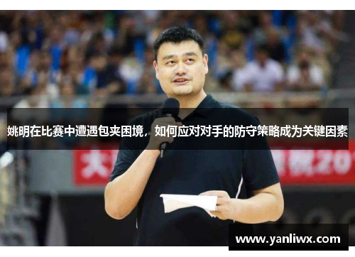 姚明在比赛中遭遇包夹困境，如何应对对手的防守策略成为关键因素